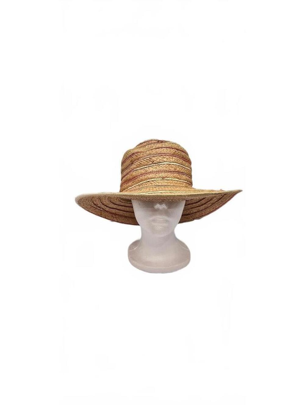 Woolrich Wide Brim Straw Sun Hat